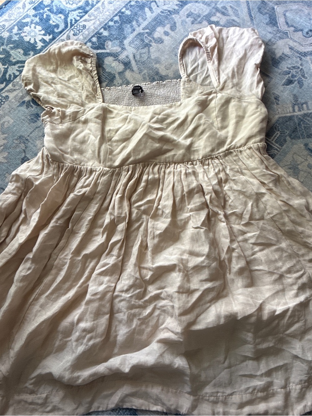 J. Crew Linen Blend Dress